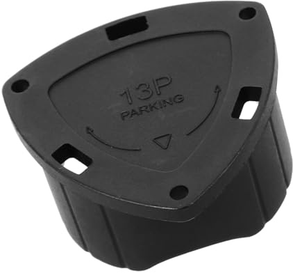 Amosfun Copertura Per Gancio Di Traino e Tappo Protezione Spina 13 Pin, Resistente e Facile Da Installare, Accessorio Per Rimorchio Auto e Camion, Compatibile Connettori Standard Europei, Colore Nero