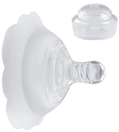 Nipple Shield - Hjälper fortfarande bröstskydd för mjukt silikonskydd, vårdhjälpmedel för hemhud, återanvändbar för mödrar under bekväm applicering