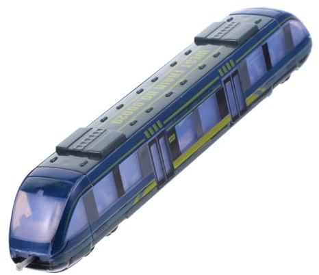 SOIMISS Train Garçon Fille Miniature Alliage Éducatif Tramway pour Développement Coordination et Imagination Modèle Rail