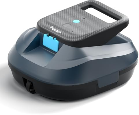 (2026 New) Pondee X1 Robot Piscina Senza Fili, Aspiratore 200 Min Autonomia, Parcheggio Automatico, Ricarica Rapida 3,3h, per Piscine Fuori Terra e Interrate Fino a 120 m²