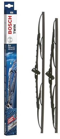 Bosch Scheibenwischer Twin 531, Länge: 530mm/450mm – Set für Frontscheibe