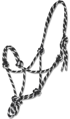 WALDHAUSEN Knotenhalfter, VB, schwarz