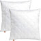 sleepling 2er Set Kissen 45x45 cm, Sofakissen, Kissenfüllung, Zierkissen für Allergiker, Deko Kissen Füllung 45 x 45, Ökotex, Waschbar bis 60 Grad, Made in EU, Basic 100