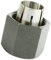 1/2 Router Collet Replacement For Dewalt 326286-03 Big Horn 19693 Bosch 2610906284 Hitachi 325-199, 323-421