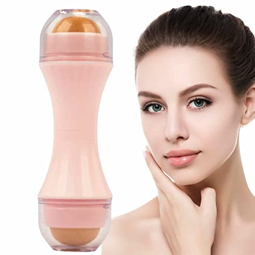 Rullo per il viso assorbente dell'olio, opaco, in pietra vulcanica, per la pulizia del viso per pelli grasse e oleose