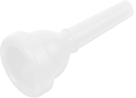 Levemolo Altposaune Mundstück Abs Kunststoff Weiß Ersatzteil Posauneninstrument Zubehör Für Anfänger Profis Stabiles Klangzubehör Leicht Und Kompakt