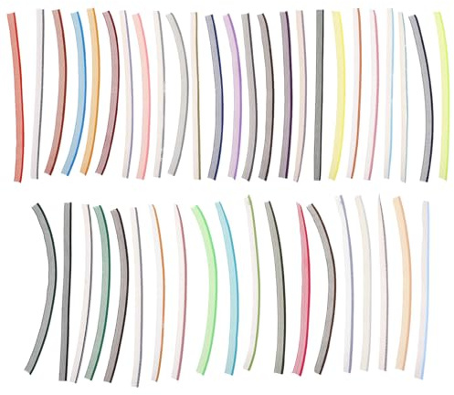 jojofuny Kit De 96 Bandes De Reliure En Coton Pour La Reliure De Livres Rubans Tissus Et Accessoires