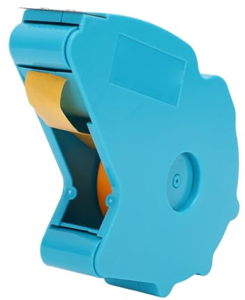 FTVOGUE Maskeringstejpdispenser, Dubbelrullad Färgtejpapplikator med Ergonomiskt Grepp för Exakt Applicering på Skåp Trimdörrkarmar, 6,5x4,41x1,3in ABS Lättviktsdesign