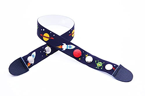Clip.Ho Kinder Gürtel ohne Schnalle Clip-Ho (Raumschiff, 116)
