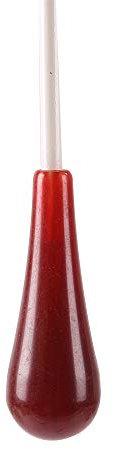 Perform Music Taktstock Dirigent Musik Geschenk Instrument (farbiger Griff) Bühnenschlagstock rot
