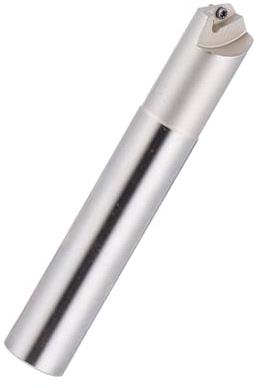 GALPADA Fresa de Chaflán 90° Antivibración de Aleación Revestimiento, Vástago Recto C20-20-120-1t para Fresadoras Cnc, Mandril Portaherramientas Resistente al Desgaste para Corte Preciso