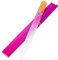 Glass Nail File in Case, Glass Fingernail File for Professional Manicure Nail Care, Expert Precision Filing + Smooth Finish - Bona Fide Beauty Clear Premium Czech Glass File (Gold Magenta)
