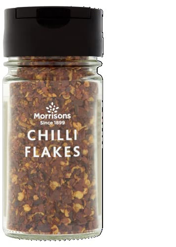 Morrisons Crushed Chillies 28g