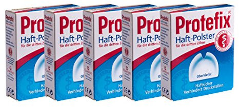 5x PROTEFIX Haftpolster für Oberkiefer 30St PZN: 0841834