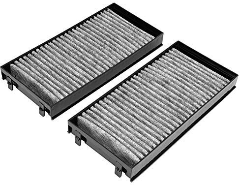 Filtre à Air D'habitacle de Voiture, 2 Pièces Filtre à Air D'habitacle de Voiture Anti-poussière de Pollen 64316945586 Pièce de Rechange pour X5 E70 X6 E71 pour Filtre X5 X5