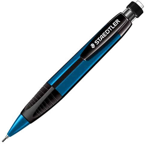 Staedtler 771-3 Mechanical Pencil, 1.3mm, Blue Jumbo Triangular Shank, Mark Sheet, 1 Piece