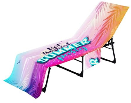 Sun Lounger Towels, Super Absorbing Sunbed Towels With Pockets, Beach Towel Lounge Chair Towel, Pool Chair Covers For Most Lounge