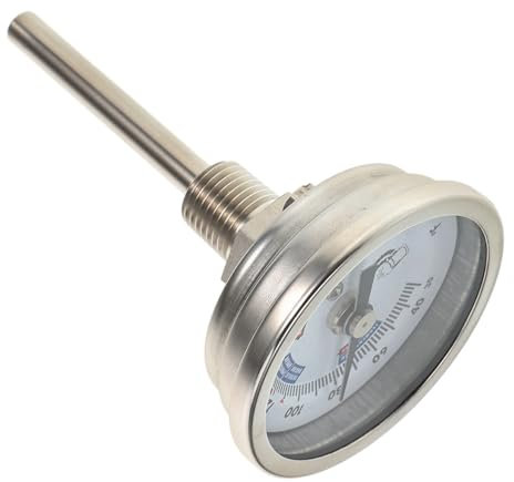 Alipis Pot À Infusion En Acier Inoxydable De Précision Conçu Pour La Vinification Jauge De Température Du Vin Filetée