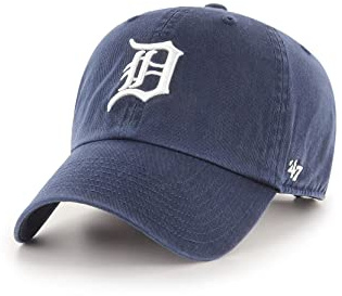 '47 Detroit Tigers Navy MLB Clean Up Cap One-Size