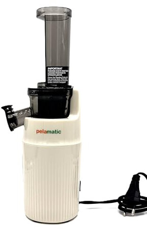 Zuminstant Compact Elektrische Saftpresse (Slow Juicer): kaltgepresst, reich an Nährstoffen, schäumender Entsafter, platzsparend, elegant und vielseitig – für frisches Obst und Gemüse