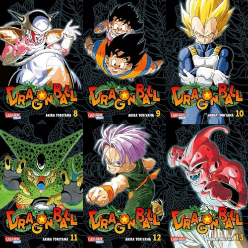 Dragon Ball Massiv Band 8-13 plus 1 exklusives Postkartenset