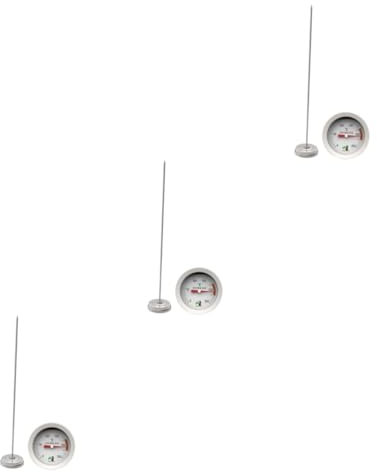 PHENOFICE 3piezas De Inoxidable Cocina Medidor De Para Jams y Probe Clip Multi- Herramienta De Detección De De y Jarabes