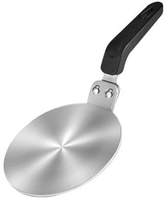 Placa adaptadora de inducción - convertidor de placa de inducción, difusor de calor para inducción | Difusor de calor de acero inoxidable, convertidor de cocinera de inducción, placa de difusor de cal