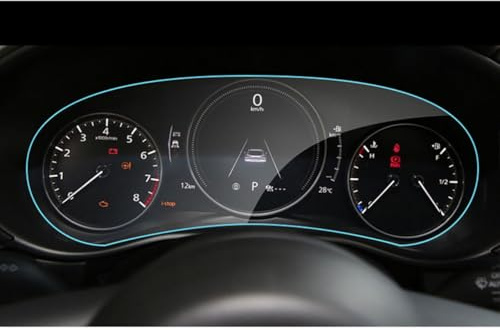 Ydxlcsyy Protector de Pantalla para salpicadero,Lámina Resistente a los Rayos UV para salpicadero,Accesorios para salpicadero,para Mazda3 Axela TPU 2022-2023