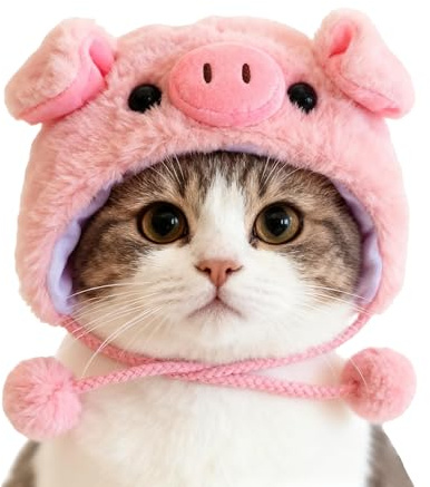 Cappelli Per Gatti | Accessorio Per Costume Di Cappelli In Stile Cartone | Cappello Da Gatto Per Halloween | Per Conigli E Animali Piccoli, Feste, Travestimenti, Festival, Natale E Halloween