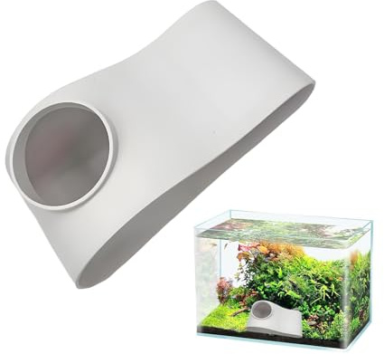 Arrovarp Aquarium Underground Tunnel,Aquarium Hideaway for Small Fish and Shrimp | Fish Tank Ornaments for Kuhli Loach Chili Rasbora Hermit Crab Corydora Catfish Clown Loach