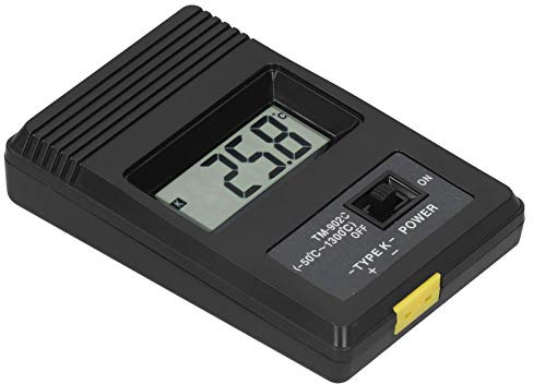 Marhynchus Digital Termometer Av K-typ, ABS-material, LCD-skärm, Mångsidig Användning för Akvarier, Pooler och Metallsmältor