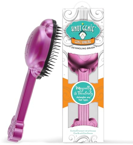 Knot Genie - Genie Supreme Detangling Brush, Knot Fuchsia