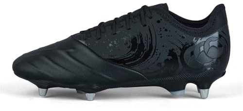 Canterbury Unisex Phoenix Genesis Pro Stiefel, Schwarz/Silber-Metallic, 37 EU