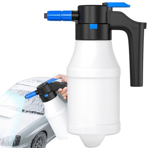 Lanza Espumadora Para Lavado De Autos - Pistola De Espuma A Presión Sin Cable - Accesorio de Alta Presión Inalámbrico con Boquilla para Lavado de Vehículos y Limpieza Automotriz Dispensador Eléctrico