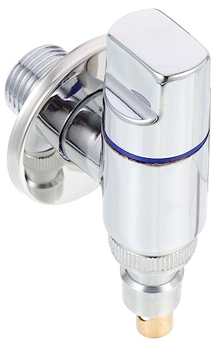 Gatuida Válvula De Ángulo Para Lavadora Cierre Automático Cuerpo De Acero Inoxidable Resistente y Duradera Para Suministro De Agua Baño y Cocina
