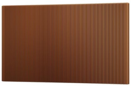 Pannello divisorio di carta autoportante divisorio retrattile per ufficio hotel e negozio di abbigliamento, marrone, 500 (L) x 240 (H) x 35 cm Elegante soluzione da parete