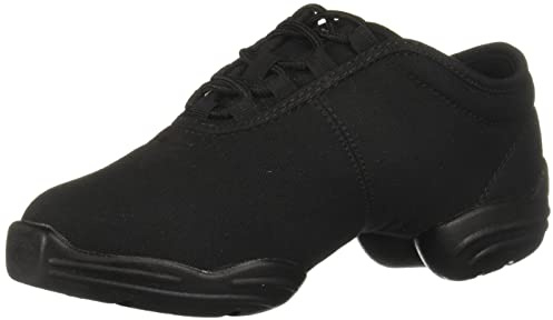 Capezio Sneaker da Ballo da Donna in Tela, Nero, 38 EU