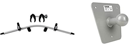 Thule VeloCompact 926 Erweiterungs-Set & EUFAB 16412 Wandhalterung für Fahrradträger
