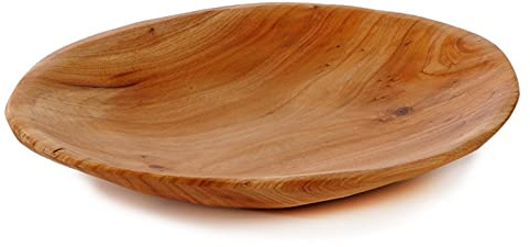 Ciotola decorativa in legno di cedro SChale in legno, 22 x 16 cm