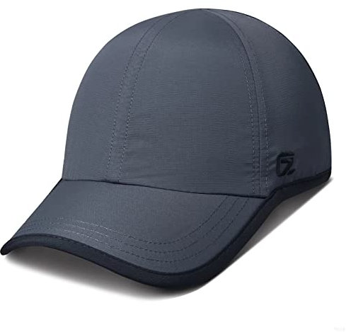 Mens Hats Baseball Cap UPF 50+ Sun Quick Dry Lightweight Breathable Trucker Hat Outdoor Hiking Fishing Run Golf Sports Dad Mesh Hats A Go Running Hats Quick Drying for Women Men Dark Gray XL