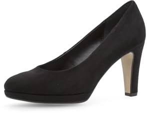 Gabor Damen Klassische Pumps, Frauen Absatzschuhe,stöckelschuhe,Businessschuhe,büro,Office,elegant,high Heels,Heels,schwarz,40.5 EU / 7 UK