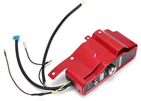 KIMISS für Gx390 Schlüsselschalter Gx390 Schlüsselschalter Eisen Elektrischer Zündschalter 2 Schlüsseltafel für Gx340 Gx390 Motor