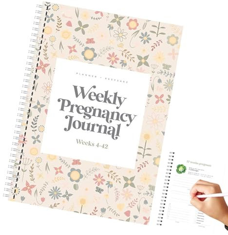 Schwangerschaftstagebuch,Das Schwangerschaftstagebuch - Schwangerschaftstagebuch - Schwangerschafts-Tagebuch, Erinnerungsbuch, Kalender für werdende Mütter, Schwangerschafts-Wochen-Monats-Organizer zu