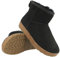 HAFLINGER Lammfell Leder Boots Aino Outdoor Stiefel unisex Schwarz (Schwarz 3), Gr 38