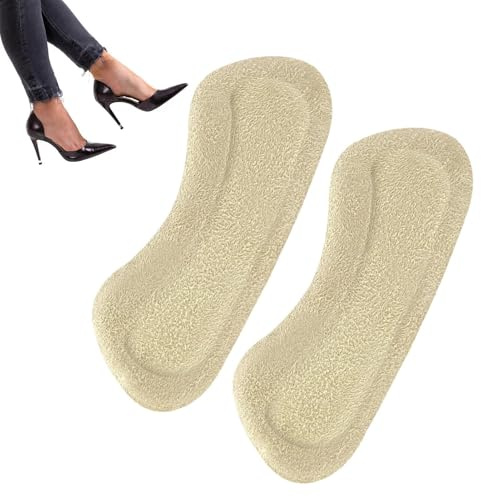 Adhesivos Para Talones Para Zapatos - Plantillas Flexibles Para Zapatos, Cojines Que Absorben La Humedad | Jp Velvet/gel Protectores Ergonómicos Para El Talón, Almohadillas De Silicona Para Aliviar