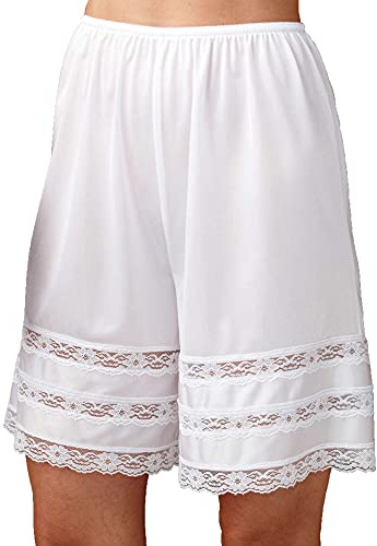 Velrose Snip-it Pettipants (3362), white, 1X