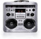 80's Boombox Radio Lunchbox Tin Tote