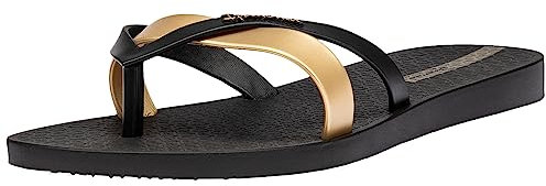 Ipanema Damen Kirei FEM Flipflop, Black/Gold, 39 EU