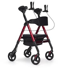 SoNa24 Leichtgewicht Rollator mit Unterarmauflagen | VERMEIREN GOLIAT ARTRO | Arthiritisrollator | Gehhilfe mit Achselstützen (8003180)