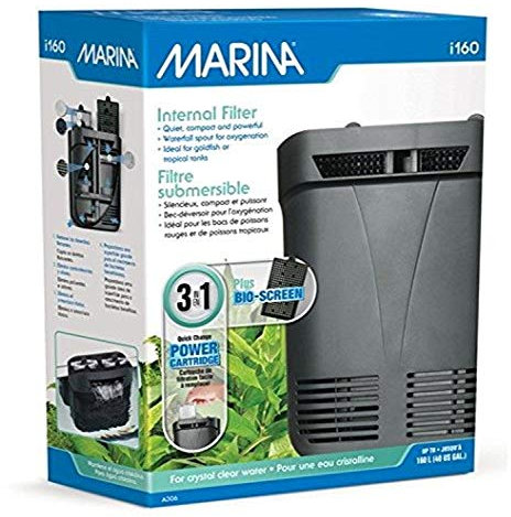 Marina Internal Filter i160 for aquariums up to 160 L,Black,Large